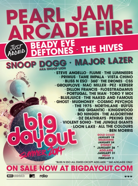 Big Day Out 2014